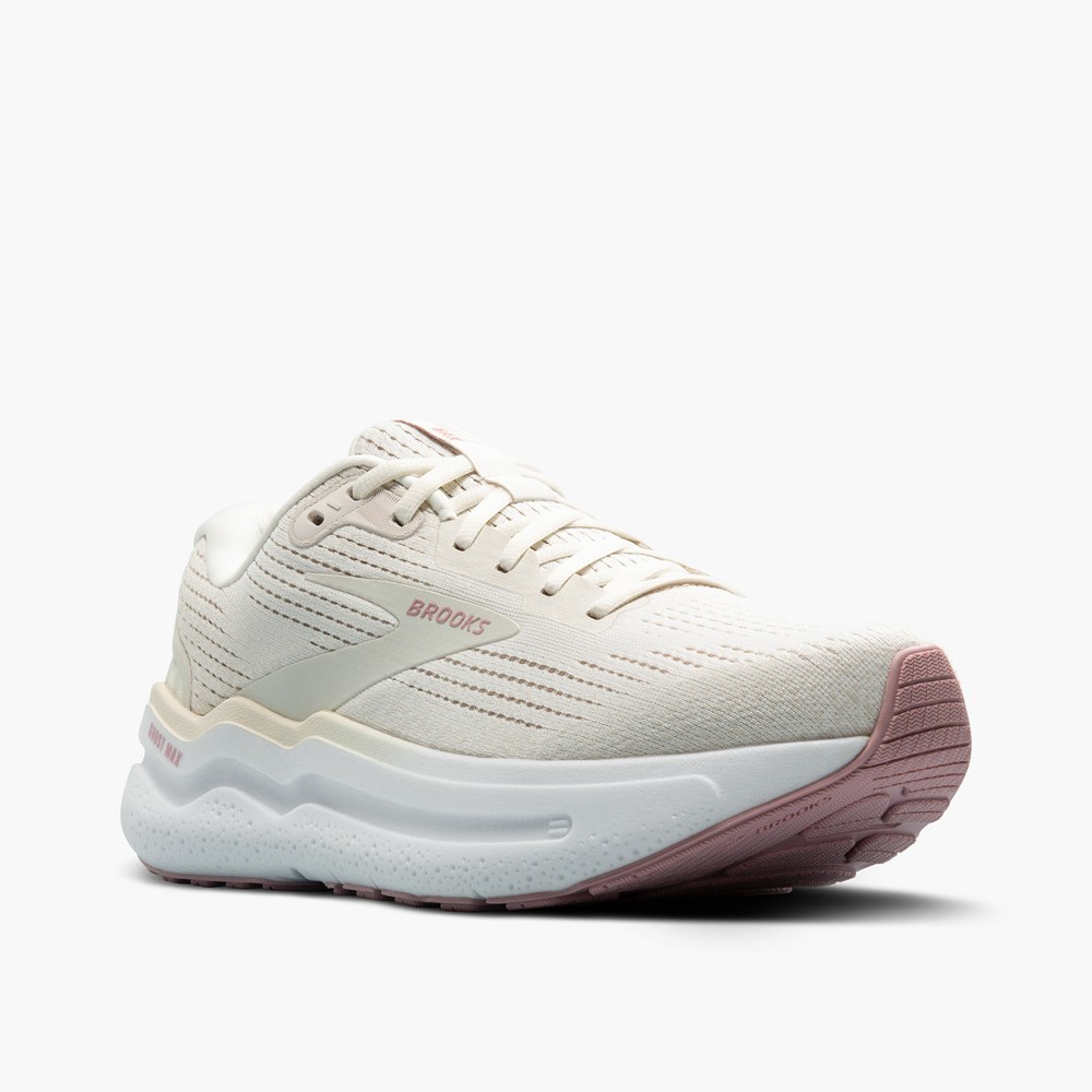 Chaussures Running Route Brooks Ghost Max 2 Grise Femme | ORU-5836877